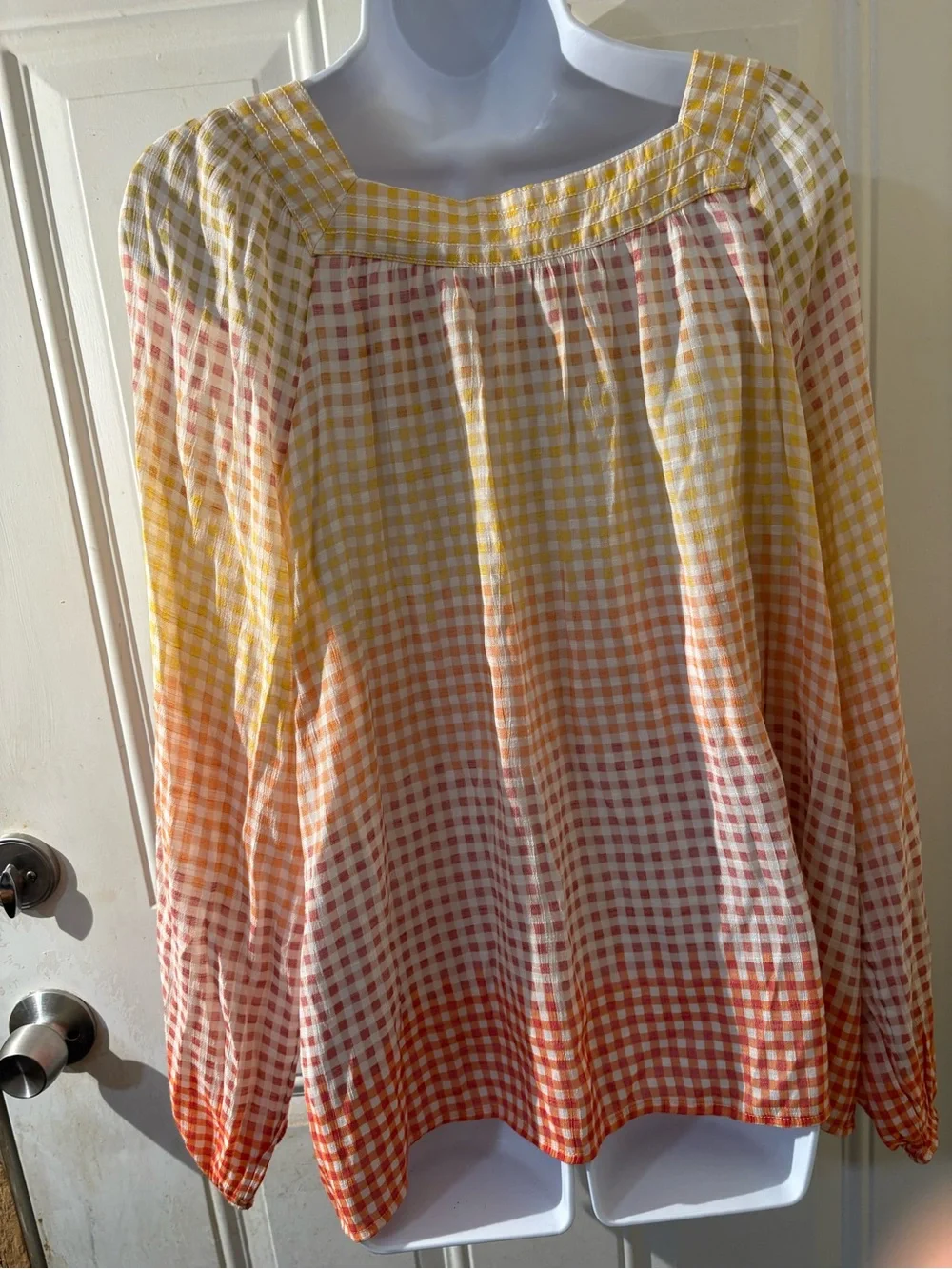 LC Lauren Conrad lightweight gingham